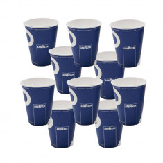 Set 100 de Pahare Lavazza din Carton, 166 ml, 6.5 Oz, Set 100 de Pahare din Carton, Pahar din Carton pentru Bauturi, Lavazza Set Pahare Carton, Pahare