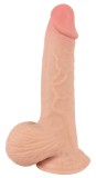 Dildo Movable Skin 19cm Natural
