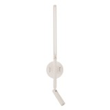 Cumpara ieftin Aplica perete LED premium neagra/alba Stick rotativa, din metal, 55 cm, cu cititor, 9182811 - Novaluce Alb
