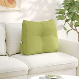 vidaXL Perna pentru spate Verde deschis 60 x 24 x 50 cm țesătură 42014393