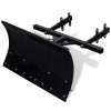 Lama Plug Zapada 80x44 cm vidaXL Otel Negru Freza Deszapezire Reglabil