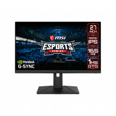 Monitor MSI Optix G273QPF 27 inch WQHD IPS 1ms 165Hz Black foto