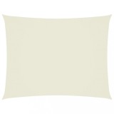 Cumpara ieftin Panza parasolar, crem, 3,5x5 m, tesatura oxford, dreptunghiular