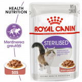 Cumpara ieftin Royal Canin Sterilised Adult hrana umeda pisica sterilizata (in sos), 85 g