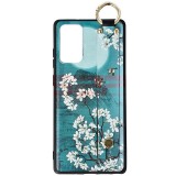 Toc TPU Crossbody Design Samsung Galaxy Note 20 Flowers