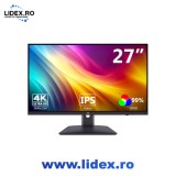 Gaming Monitor Z-Edge U27P4K 27-inch Ultra HD 4K, 75Hz Refresh Rate, 250cd/m&sup2; 3840x2160 IPS LED Monitor