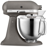 Mixer cu bol Artisan KitchenAid 5KSM185PSEGR, 4.8L, model 185, imperial grey