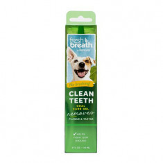 Gel dentar pentru caini Tropiclean Fresh Breath, fara periaj, 59ml