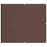 Cumpara ieftin Paravan de balcon, maro, 90x1000 cm, 100% poliester oxford