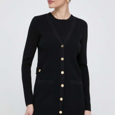 MICHAEL Michael Kors cardigan femei, culoarea negru, light