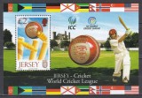 Jersey 2008 - Liga Mondială de Cricket, Colita, MNH