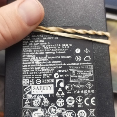 Incarcator Dell original 130W DA130PE1 foto