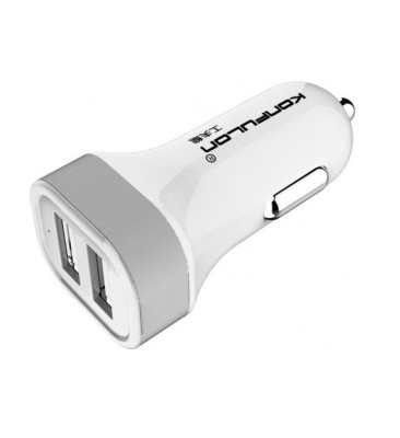 Incarcator auto Konfulon C17 12-24V, 2xUSB: 5V 2.1A foto