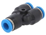 Racord Push-in Y 0,95-6 bar PBT