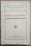 Poezii alese - Grigore Alexandrescu// 1921