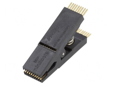 Clips de măsurare neagră aurit 10mm SO18 SOIC18 SOJ18 foto
