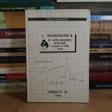 DRAGOS CONSTANTINESCU - MATEMATICA IN CONCURSURILE SCOLARE ( CLASELE V-VIII ) , 1993 *