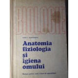 BIOLOGIE. ANATOMIA, FIZIOLOGIA SI IGIENA OMULUI. MANUAL PENTRU ANUL I LICEE DE SPECIALITATE-IOAN C. VOICULE-260071