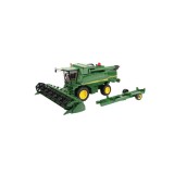 Combină de recoltat John Deere T670i, Jucărie Bruder, scara 1:16,din plastic rezistent