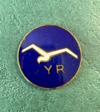 Insigna aviatie civila Romania tip pin YR
