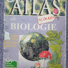 Atlas scolar de biologie, Florica Tibea, 2003, 48 pag