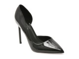 Pantofi eleganti CALL IT SPRING negri, MESMERIZE 009, din piele ecologica lacuita