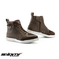 Ghete pentru scuter - motocicleta Urban Unisex Seventy model SD-BC7 culoare: maro Maro 39
