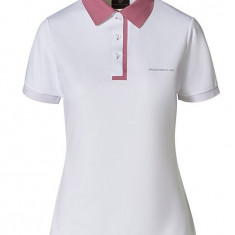 Tricou Polo Dama Oe Porsche Taycan Alb / Roz Marime XS WAP6040XS0LTYC