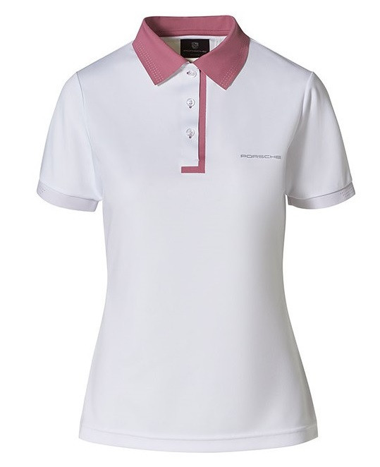 Tricou Polo Dama Oe Porsche Taycan Alb / Roz Marime M WAP60400M0LTYC