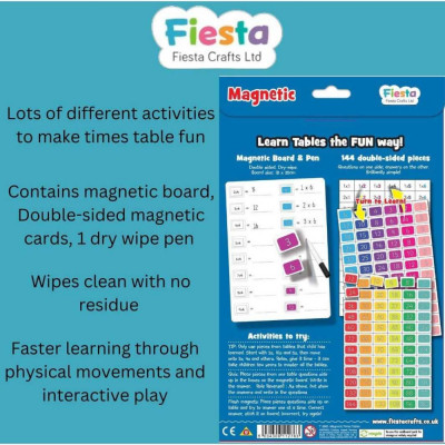 Set magnetic Tabla Inmultirii Fiesta Crafts FCT-2685 foto