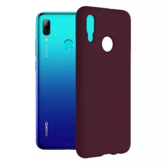 Husa Huawei P Smart 2019 Silicon Mov Slim Mat cu Microfibra SoftEdge