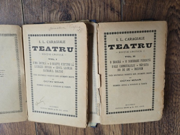 Teatru - I. L. Caragiale