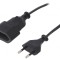 Prelungitor alimentare negru 1,5m 2,5A