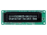Afișaj VFD Alfanumeric 20x2 4.7mm 350cd/m2
