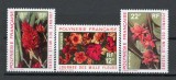 Polinezia Franceza 1971 Mi 133/35 MNH, nestampilat - Flori, Flora