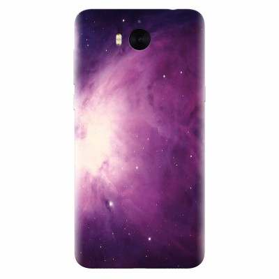Husa silicon pentru Huawei Y6 2017, Purple Supernova Nebula Explosion foto