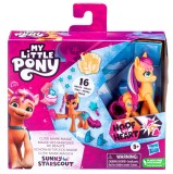 Figurina My Little Pony cu accesorii, Cutie Mark Magic, Sunny Starscout, F5250