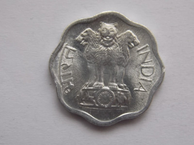 2 PAISE 1977 INDIA foto