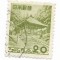 Japonia - Fauna si cladiri, 1952-1954 - valoare obliterata