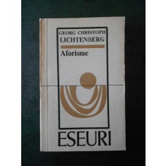 GEORG CHRISTOPH LICHTENBERG - AFORISME