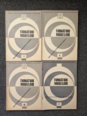 Lot 4 reviste TURNATORI MODELATORI foto