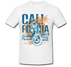 Tricou &amp;quot; California Moto &amp;quot; foto