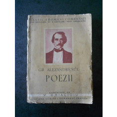GR. ALEXANDRESCU - POEZII (1940, lipsa pagina de titlu)