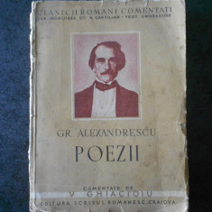 GR. ALEXANDRESCU - POEZII (1940, lipsa pagina de titlu)