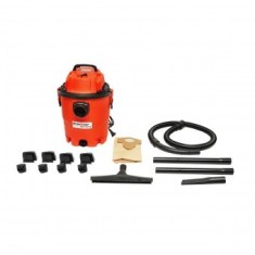 Aspirator profesional industrial volum 20L 220V 1200W corp din plastic PP Breckner Germany