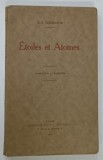 ETOILES ET ATOMES par A . S . EDDINGTON , 1930 * TEXT IN LIMBA FRANCEZA