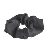 Elastic negru cu aspect satinat