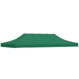 Acoperis pentru cort de petrecere, verde, 6 x 3 m, 270 g/m&sup2;