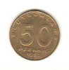 SV * DDR / Germania de Est * 50 PFENNIG 1950 A * XF, Europa, Cupru-Nichel
