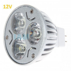 Bec Spot LED MR16 3x1W 12V foto